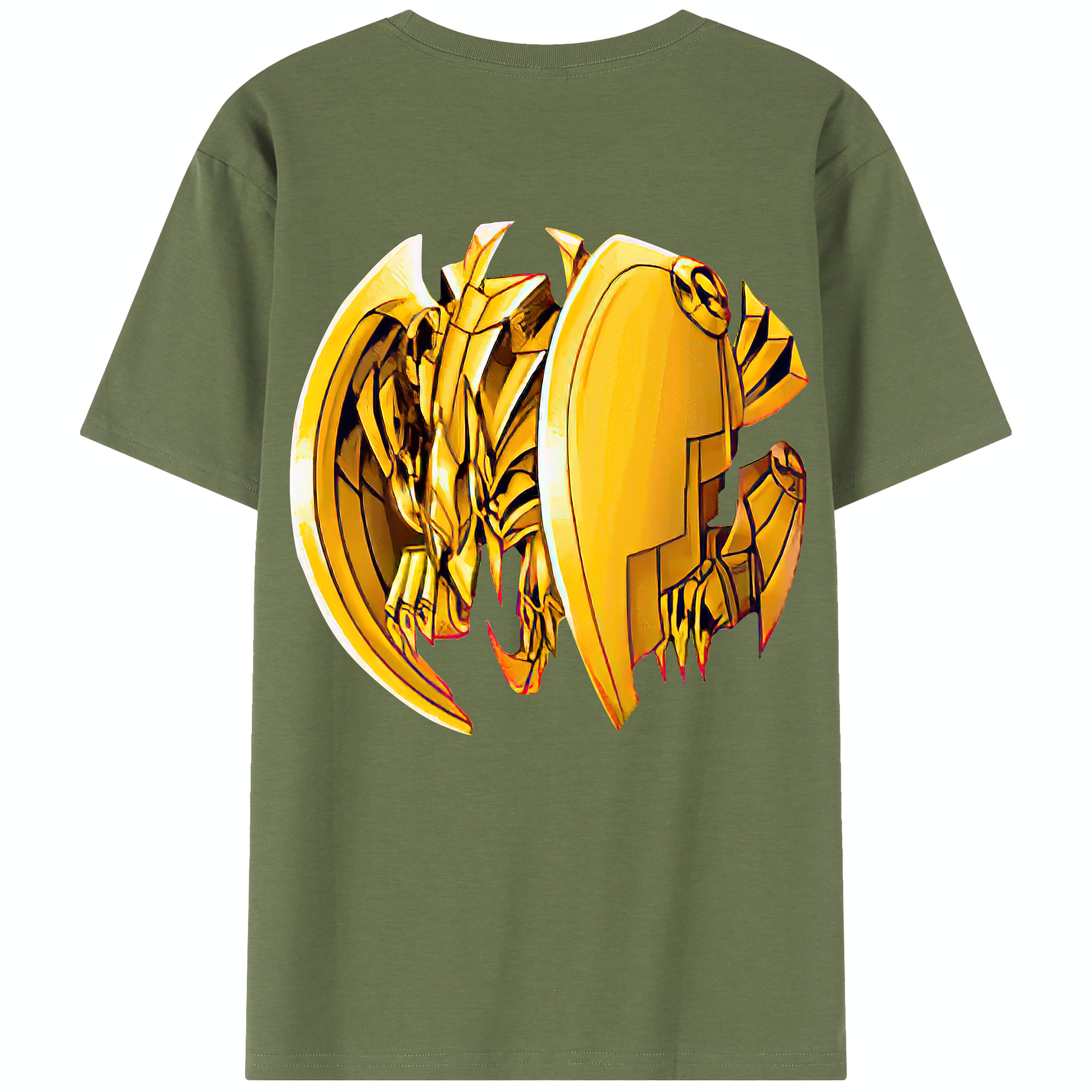 （画像用） 遊☆戯☆王 Yu-Gi-Oh! 綿100％半袖Tシャツ（背面プリント）